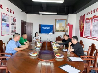 上海电气新能源总司理陈晨一行莅临安徽亿万先生MR